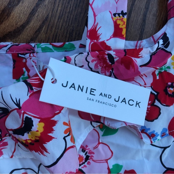 NEW Janie and Jack Floral Dress 4 - Picture 6 of 7